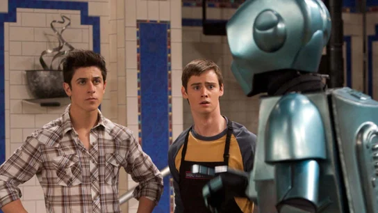 David Henrie y Dan Benson en 'Los Magos de Waverly Place' David Henrie y Dan Benson en 'Los Magos de Waverly Place'