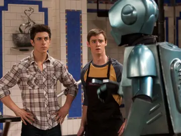 David Henrie y Dan Benson en 'Los Magos de Waverly Place' David Henrie y Dan Benson en 'Los Magos de Waverly Place'