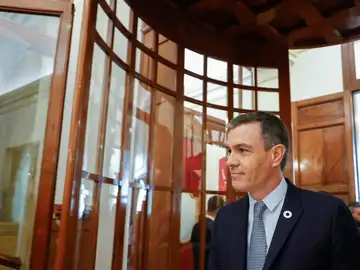 Pedro Sánchez en el debate sobre el estado de la nación