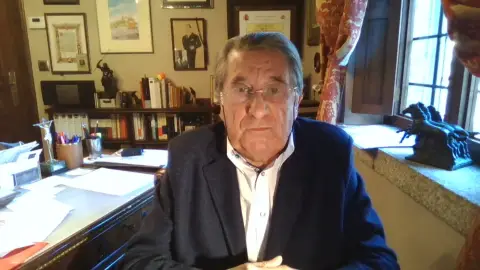 El exalcalde socialista de A Coruña, Paco Vázquez El exalcalde socialista de A Coruña, Paco Vázquez
