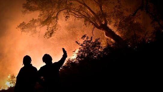 Incendio en Portugal