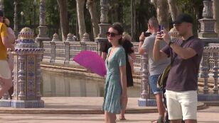 La ola de calor afecta a Sevilla 