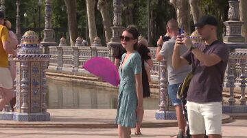 La ola de calor afecta a Sevilla 