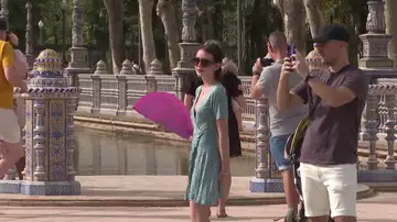 La ola de calor afecta a Sevilla La ola de calor afecta a Sevilla