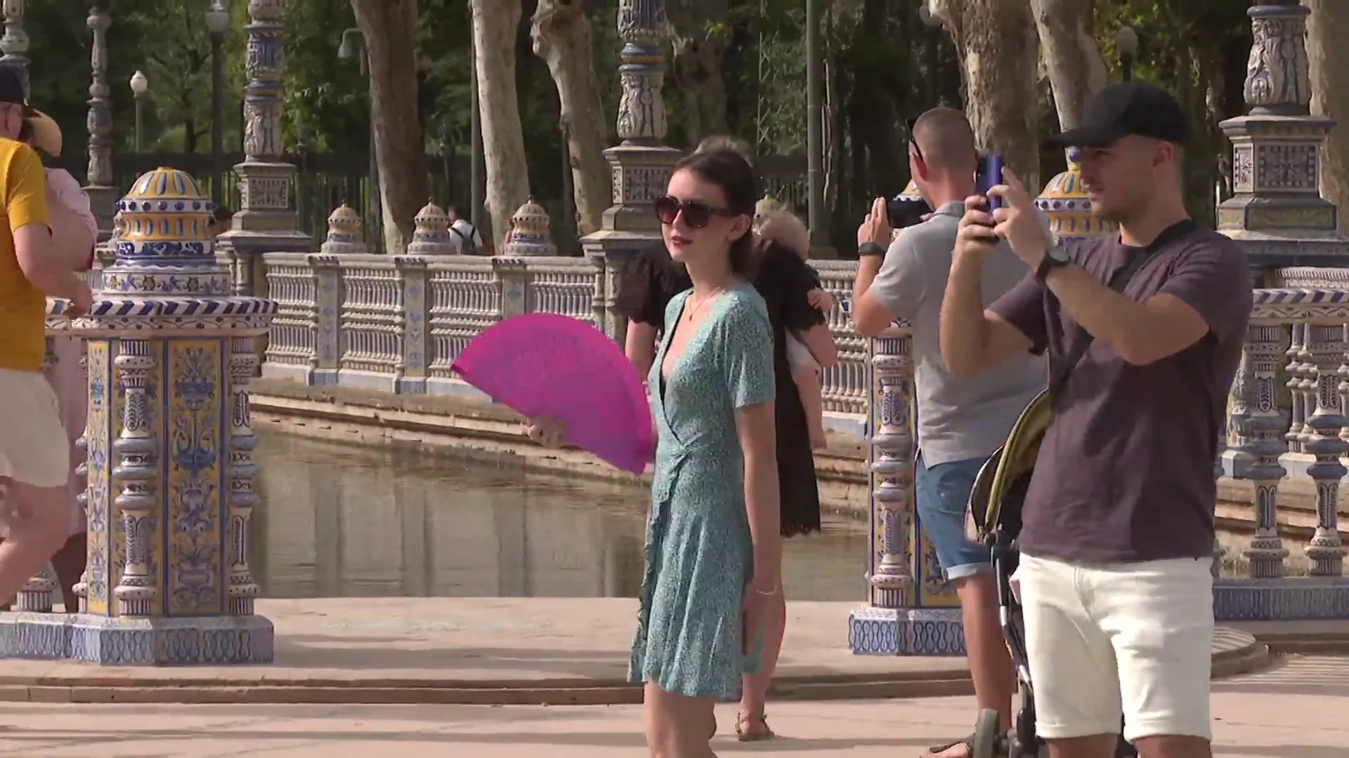 La ola de calor afecta a Sevilla La ola de calor afecta a Sevilla