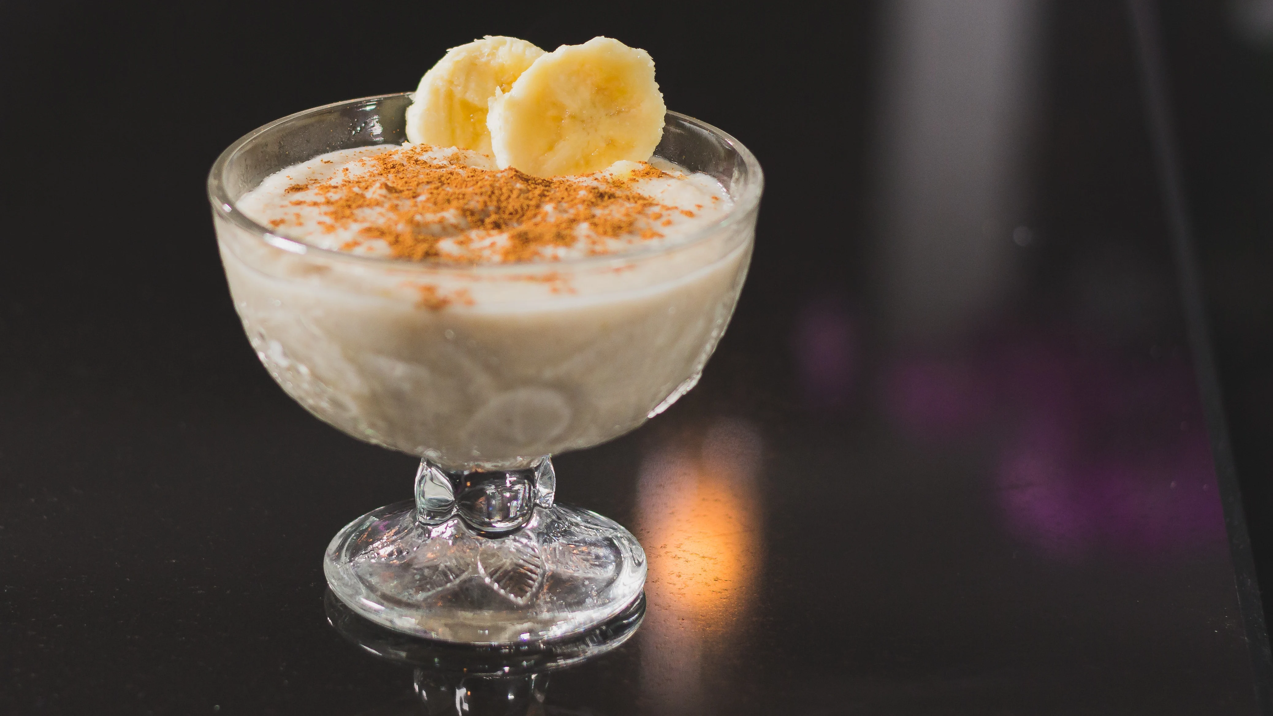 Helado casero de plátano. Helado casero de plátano.