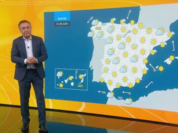 Roberto Brasero te da la previsi&oacute;n del tiempo este 13 de julio de 2022