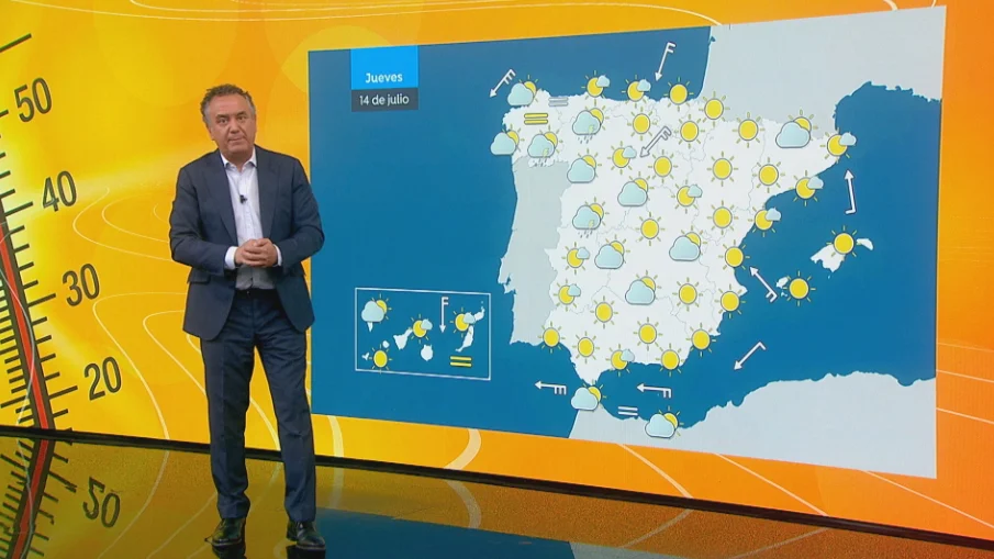 Roberto Brasero te da la previsi&oacute;n del tiempo este 13 de julio de 2022