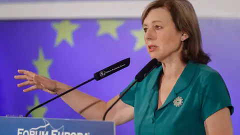 Imagen de archivo de la vicepresidenta de la Comisión Europea y responsable de valores y transparencia, Vera Jourová Imagen de archivo de la vicepresidenta de la Comisión Europea y responsable de valores y transparencia, Vera Jourová