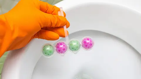 Ambientador de inodoro. Ambientador de inodoro.