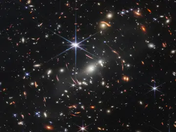 La primera imagen del Telescopio espacial James Webb La primera imagen del Telescopio espacial James Webb