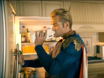 Antony Starr como Homelander en 'The Boys' Antony Starr como Homelander en 'The Boys'