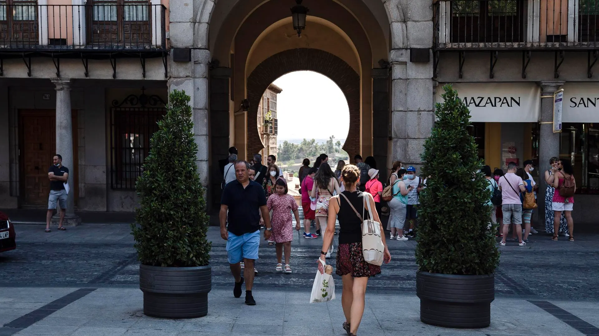La plaza de Zocodober de Toledo