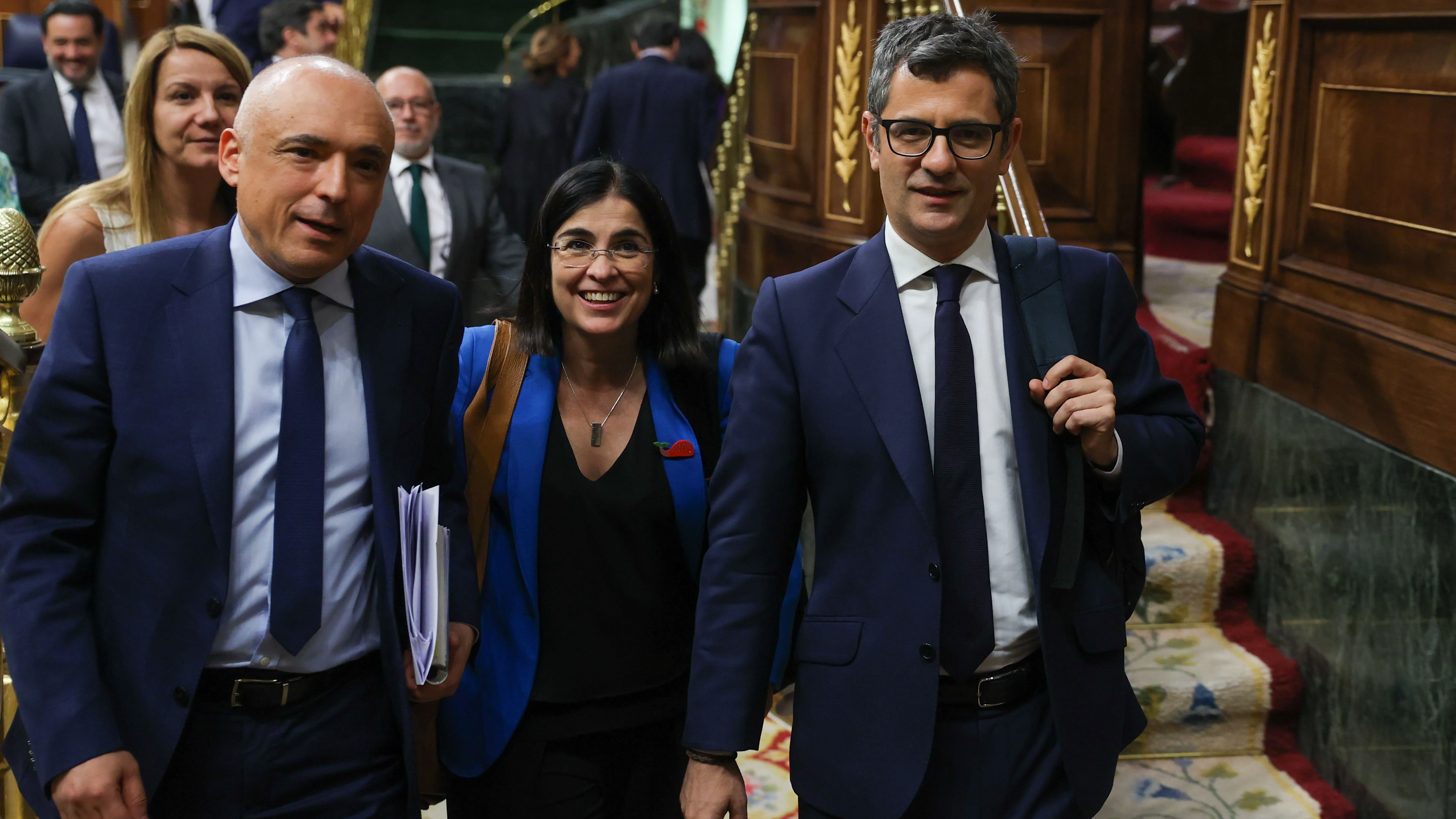 Imagen del pleno del Congreso que ha convalidado este jueves, con la abstenci&oacute;n del PP, el segundo decreto ley de medidas anticrisis