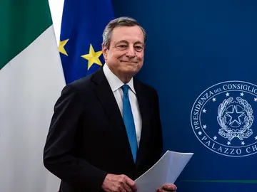 El primer ministro de Italia, Mario Draghi El primer ministro de Italia, Mario Draghi