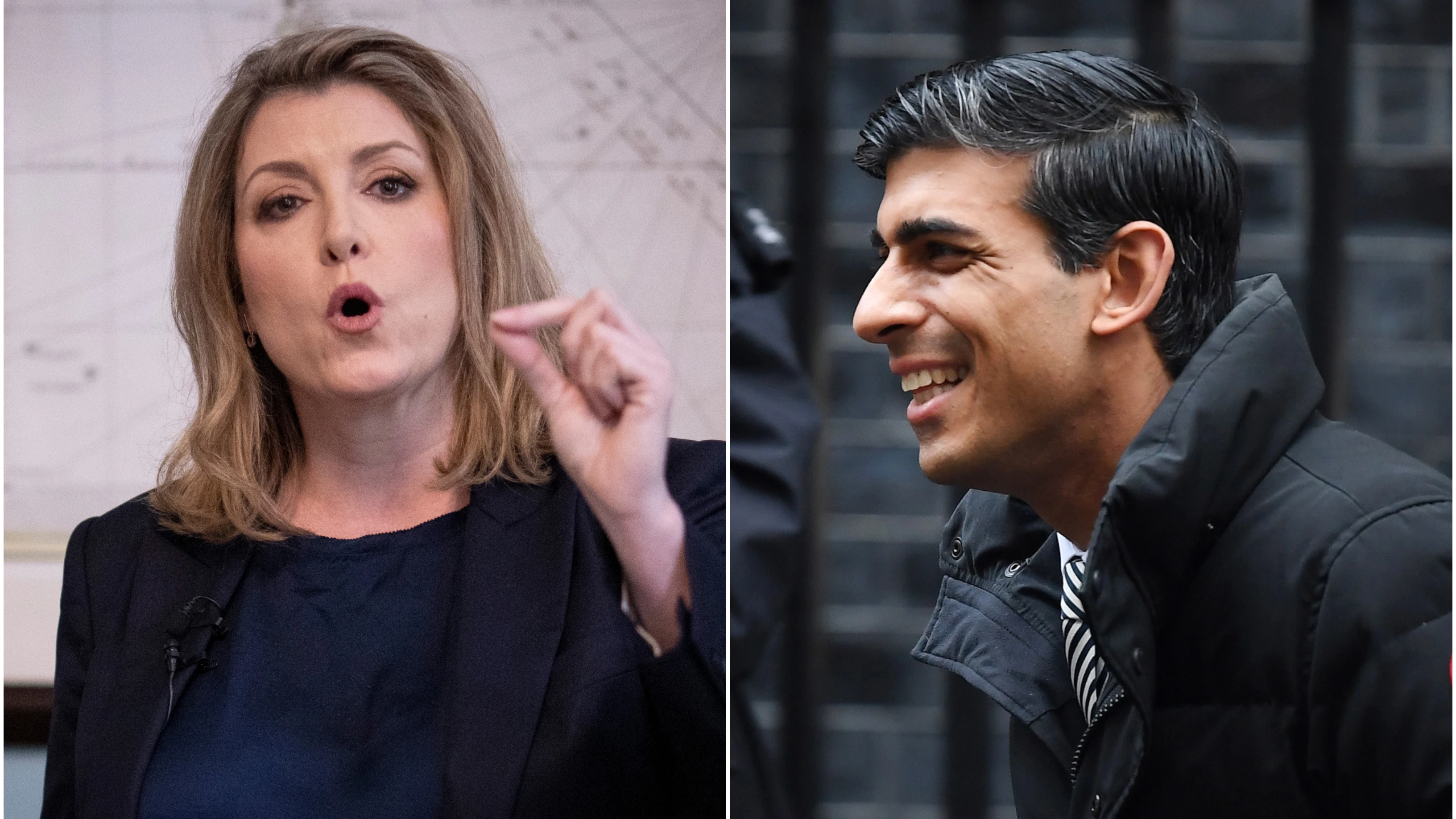 Sunak y Mordaunt, los dos favoritos para suceder a Boris Johnson