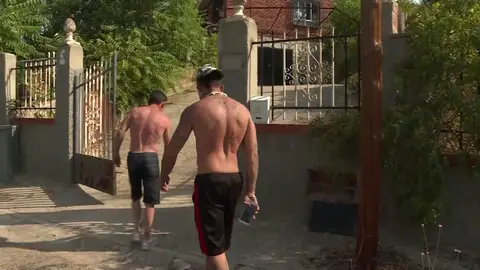 Los okupas de un chalet en Toledo Los okupas de un chalet en Toledo