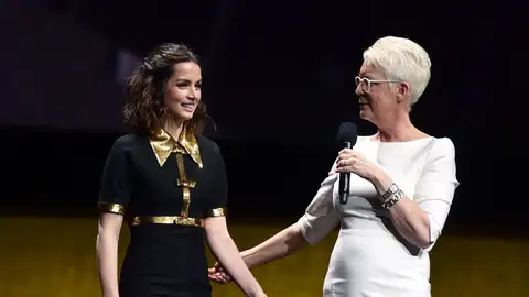 Ana de Armas y Jamie Lee Curtis Ana de Armas y Jamie Lee Curtis