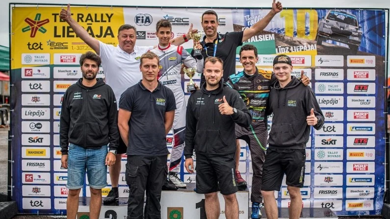 Gil Membrado, el debutante más joven en el World Rally Championship con tan solo 14 años Gil Membrado, el debutante más joven en el World Rally Championship con tan solo 14 años