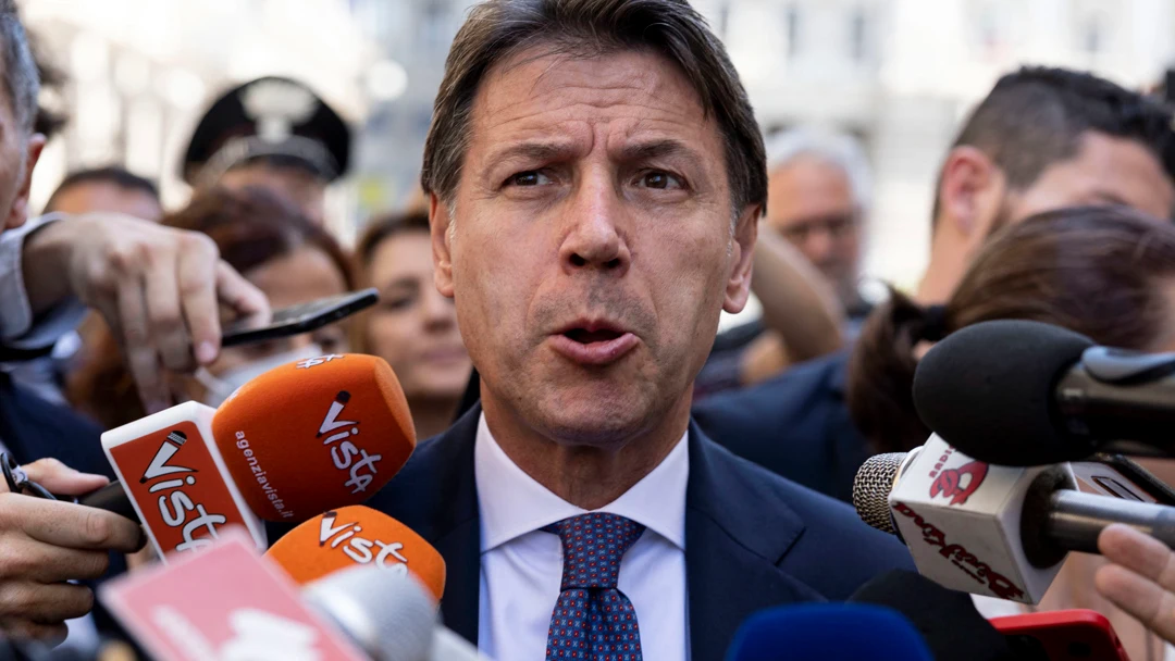 El líder del Movimiento 5 Estrellas, Giuseppe Conte El líder del Movimiento 5 Estrellas, Giuseppe Conte