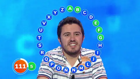 Orestes se inventa el ‘Siguepalabra’ en ‘El Rosco’: Rafa le obliga a 17 aciertos de una tacada Orestes se inventa el ‘Siguepalabra’ en ‘El Rosco’: Rafa le obliga a 17 aciertos de una tacada