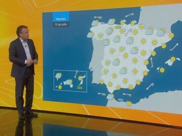 Roberto Brasero te da la previsi&oacute;n del tiempo para este viernes