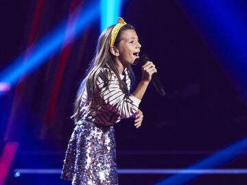 Marcella Mrvaljevich se crece en el escenario de ‘La Voz Kids’ cantando ‘Shallow’ 