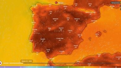 Mapa de la segunda ola de calor: la temperatura en tu localidad a cada hora de este fin de semana