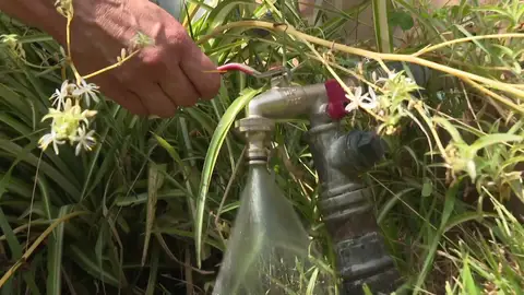 Corte de agua en los grifos de Paderne (A Coruña) Corte de agua