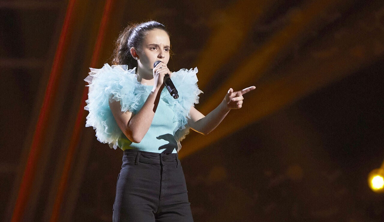 Paula Ca&ntilde;averas se deja el alma cantando &lsquo;Algo especial en ti&rsquo; en los Asaltos de &lsquo;La Voz Kids&rsquo; 
