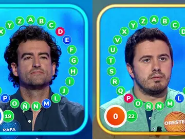 Último segundo decisivo en ‘El Rosco’: Rafa se juega el empate con Orestes o volver a la ‘Silla Azul’ Último segundo decisivo en ‘El Rosco’: Rafa se juega el empate con Orestes o volver a la ‘Silla Azul’