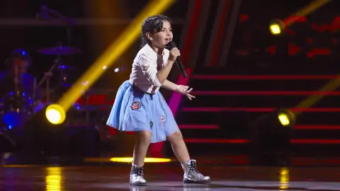Macarena empezó con un error pero su actuación ya es historia en 'La Voz Kids' Macarena empezó con un error pero su actuación ya es historia en 'La Voz Kids'