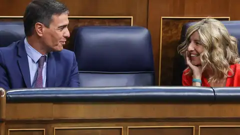 Pedro Sánchez y Yolanda Díaz Pedro Sánchez y Yolanda Díaz