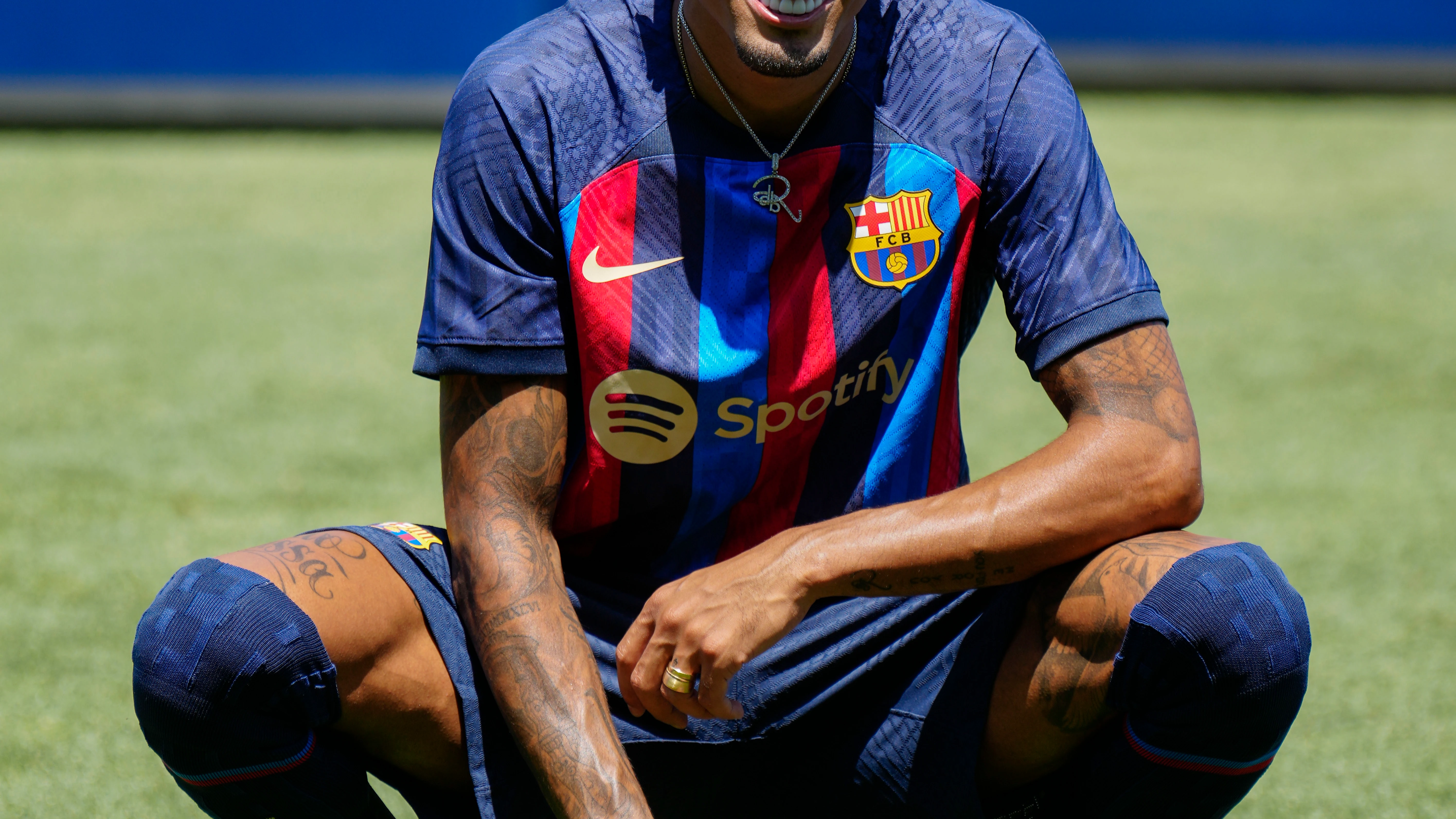 Raphinha, presentado como jugador del Barcelona: "He venido a ganar t&iacute;tulos"