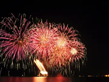 Fotografía de fuegos artificiales Fotografía de fuegos artificiales