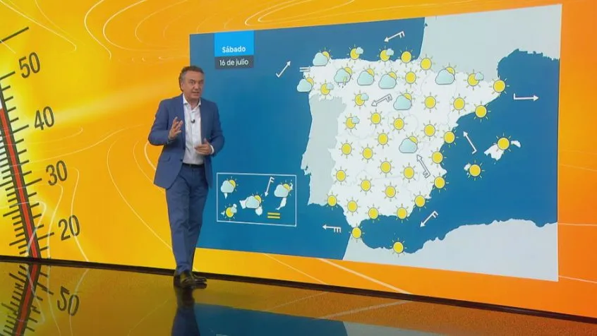 Roberto Brasero te ofrece la previsión del tiempo Roberto Brasero te ofrece la previsión del tiempo