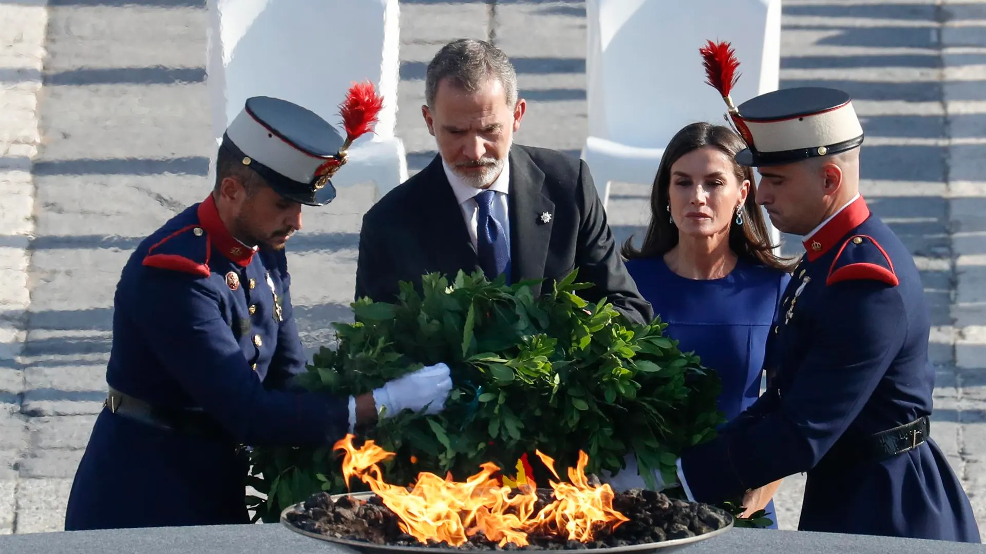 Los Reyes, en el homenaje a las víctimas del Covid Los Reyes, en el homenaje a las víctimas del Covid