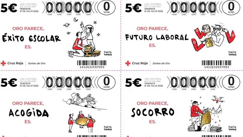 Sorteo de Oro de la Cruz Roja 2022