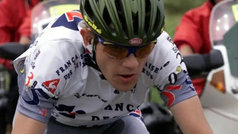 Christophe Bassons, en su época de ciclista profesional Christophe Bassons, en su época de ciclista profesional
