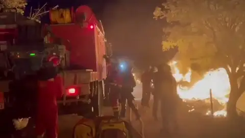 Incendio en Guadalajara Incendio en Guadalajara