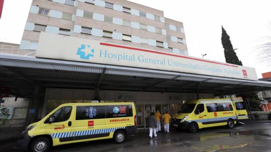 Vista exterior del Hospital General Universitario Gregorio Mara&ntilde;&oacute;n en Madrid