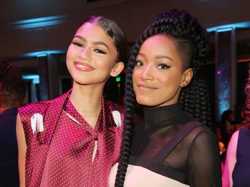Keke Palmer junto a Zendaya Keke Palmer junto a Zendaya