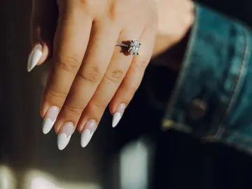 Manicura francesa original Manicura francesa original