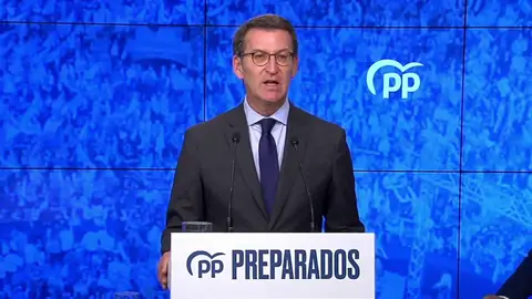 El presidente del Partido Popular, Alberto Núñez Feijóo El presidente del Partido Popular, Alberto Núñez Feijóo