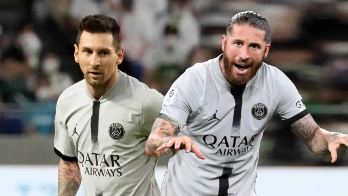 Leo Messi y Sergio Ramos en el PSG Leo Messi y Sergio Ramos en el PSG