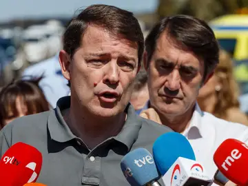 Alfonso Fernández Mañueco ante los medios de comunicación Alfonso Fernández Mañueco ante los medios de comunicación