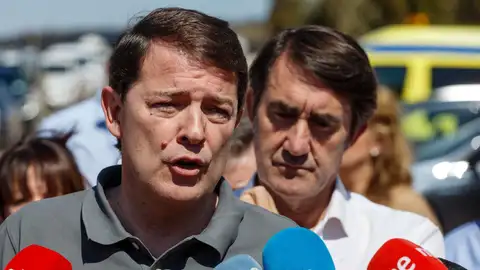 Alfonso Fernández Mañueco ante los medios de comunicación Alfonso Fernández Mañueco ante los medios de comunicación