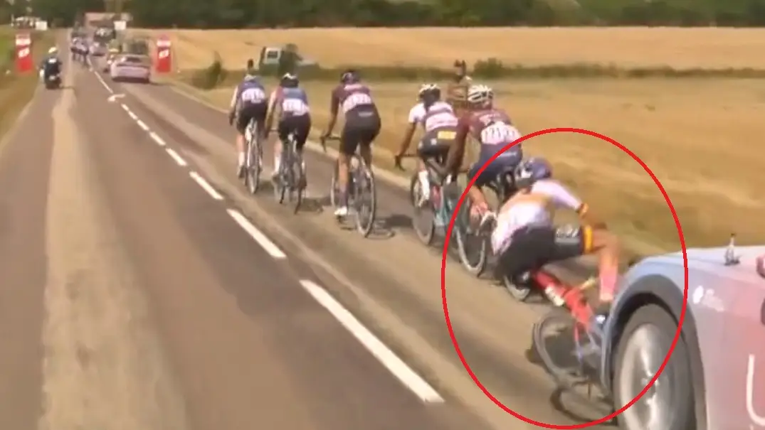 El drama de Mavi García en el Tour de Francia El drama de Mavi García en el Tour de Francia