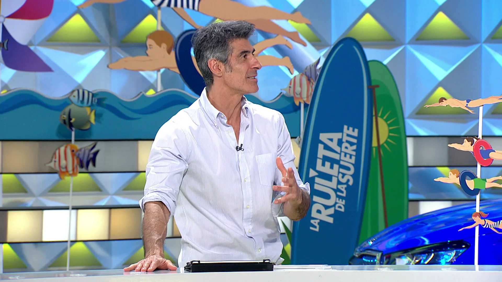 &iquest;Un perro en La ruleta de la suerte? La propuesta de Jorge Fern&aacute;ndez que enamora a Laura Moure