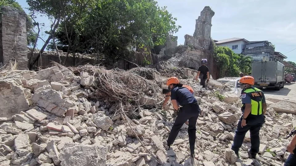 Las ruinas que deja el terremoto de Filipinas Las ruinas que deja el terremoto de Filipinas